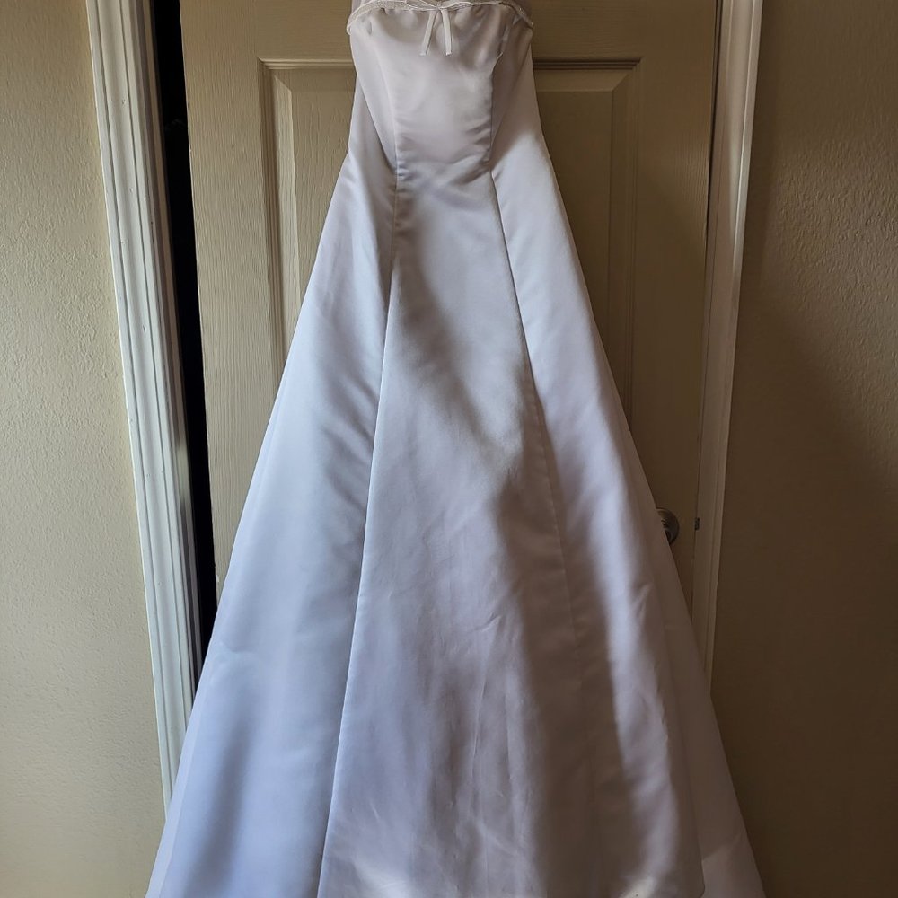 Michelangelo David's Bridal Wedding Dress - Picture 8 of 12